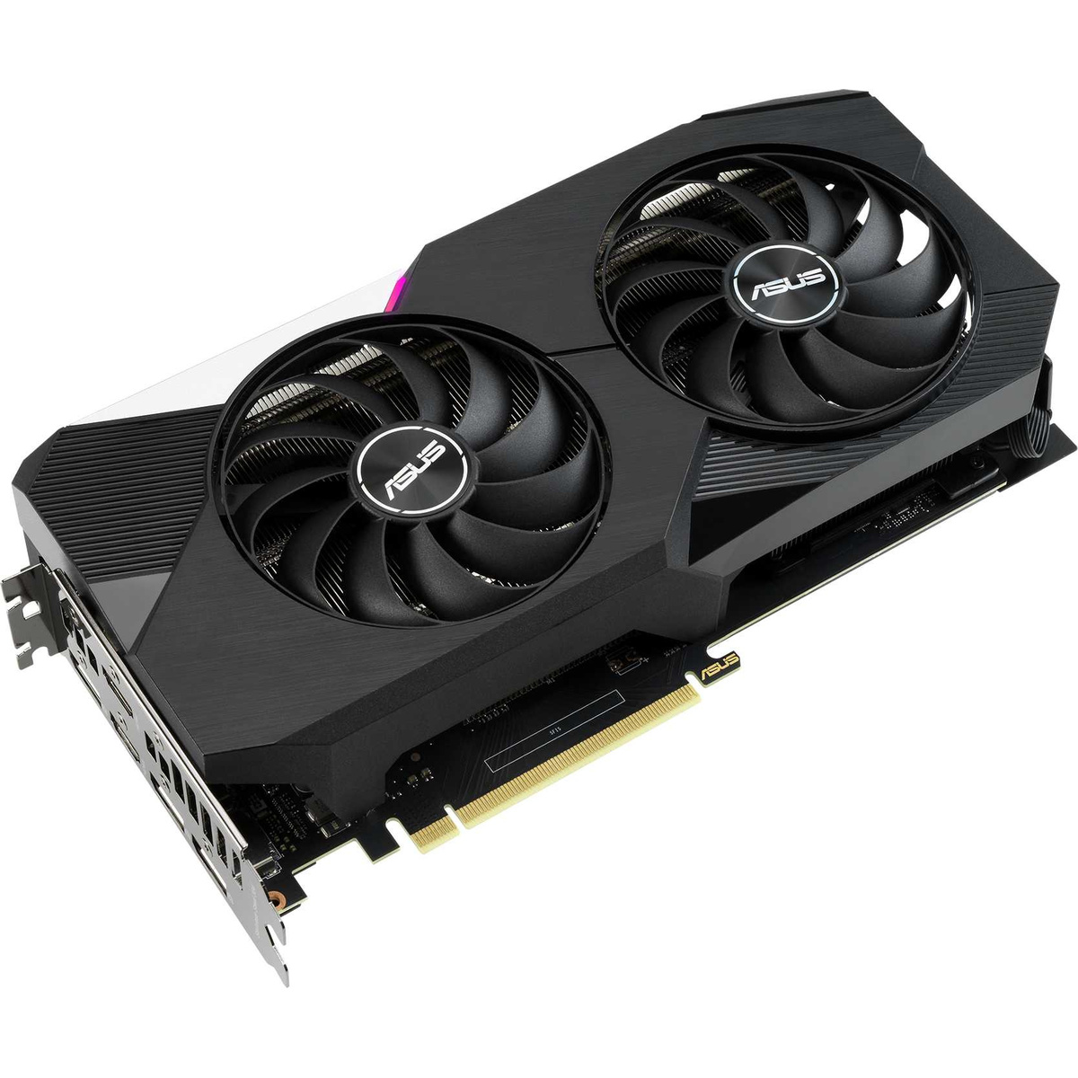 Видеокарта ASUS PCI-E 4.0 DUAL-RTX3060TI-O8G-V2 LHR NVIDIA GeForce RTX 3060Ti 8192Mb 256 GDDR6 1710 / 14000 / HDMIx2 / DPx3 / HDCP Ret lhr