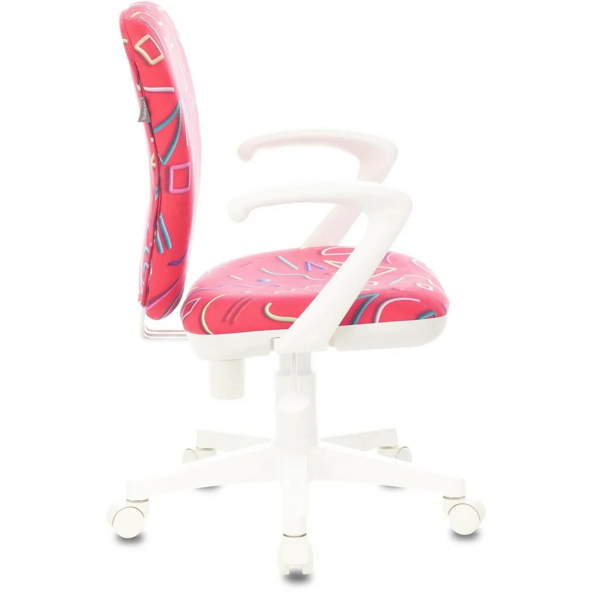 Кресло детское Бюрократ KD-W10AXSN (Цвет: Pink/White)