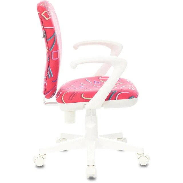 Кресло детское Бюрократ KD-W10AXSN (Цвет: Pink / White)