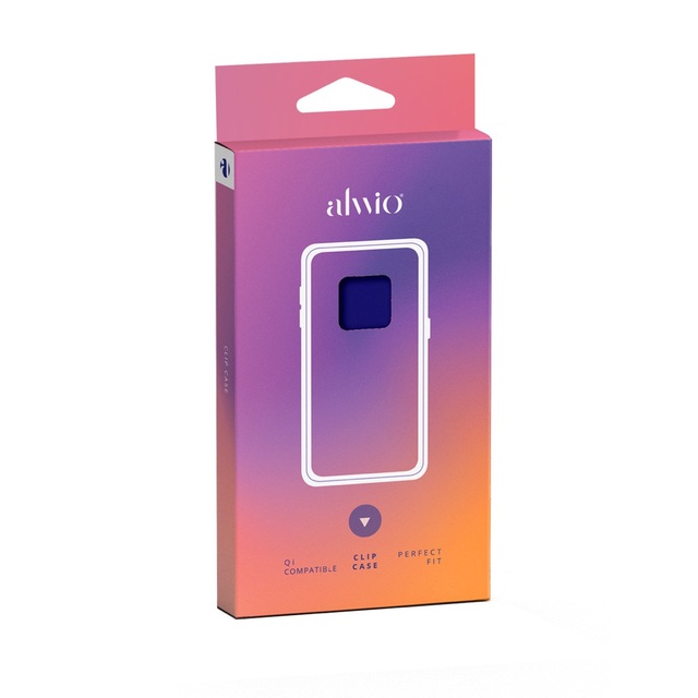 Чехол-накладка Alwio Soft Touch для смартфона Xiaomi Redmi Note 9 (Цвет: Dark Blue)