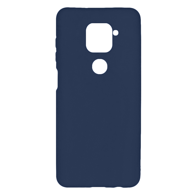 Чехол-накладка Alwio Soft Touch для смартфона Xiaomi Redmi Note 9 (Цвет: Dark Blue)