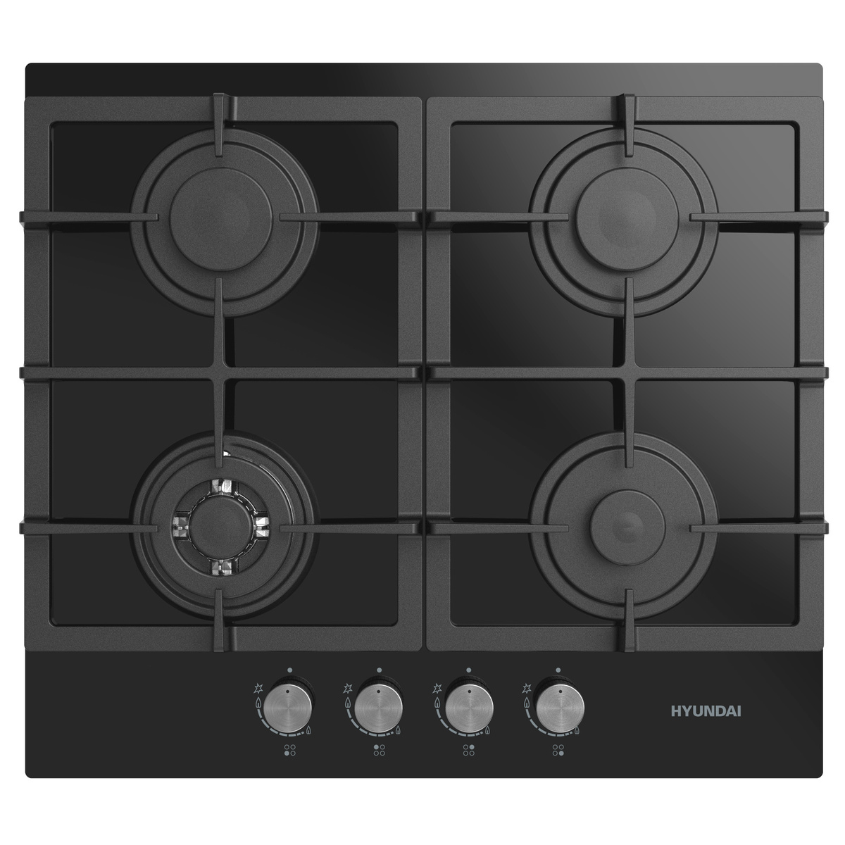 Варочная панель Hyundai HHG 6435 BG (Цвет: Black)