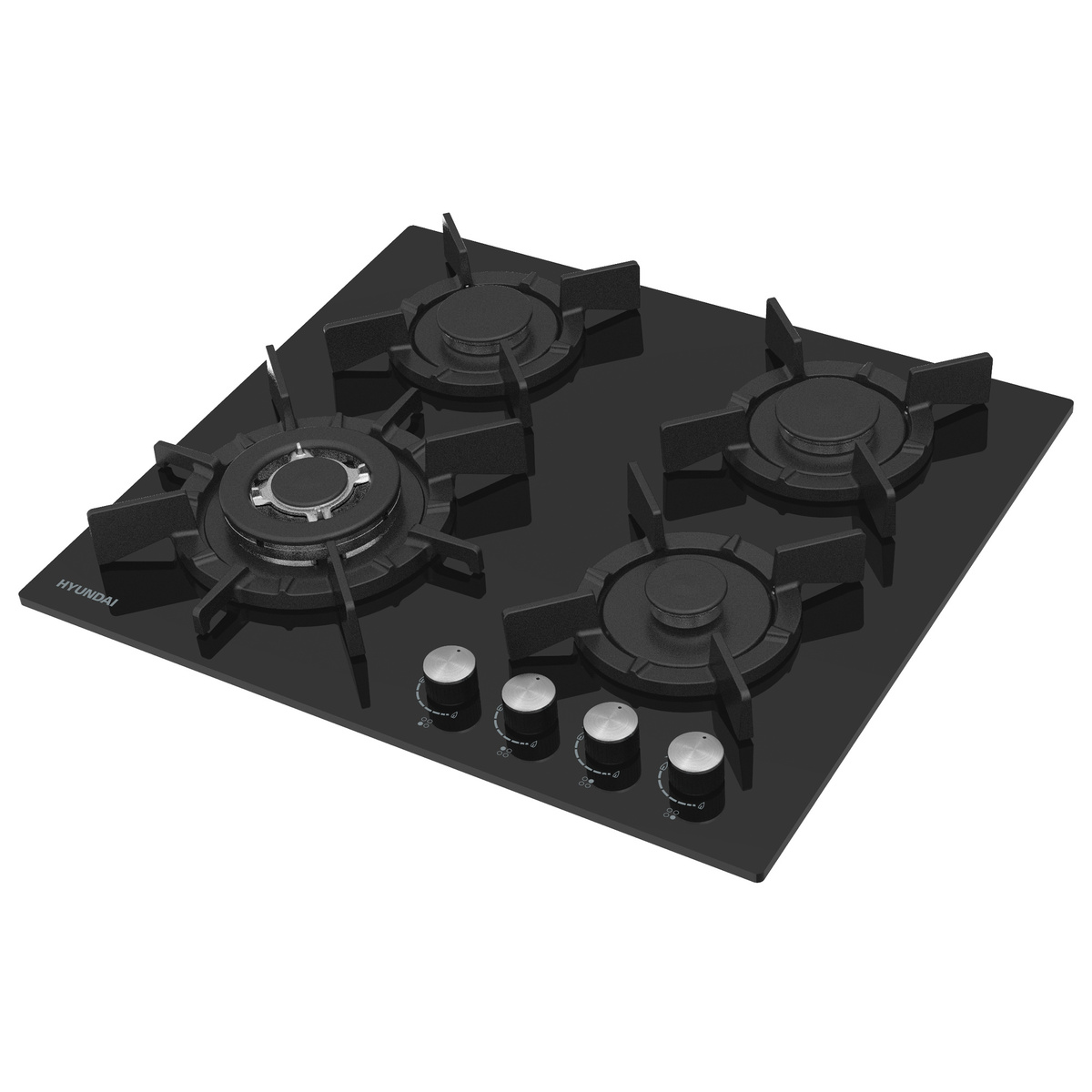 Варочная панель Hyundai HHG 6437 BG (Цвет: Black)