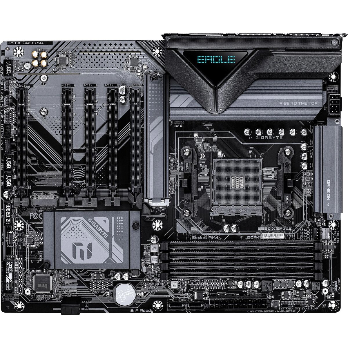 Материнская плата Gigabyte B550 X EAGLE