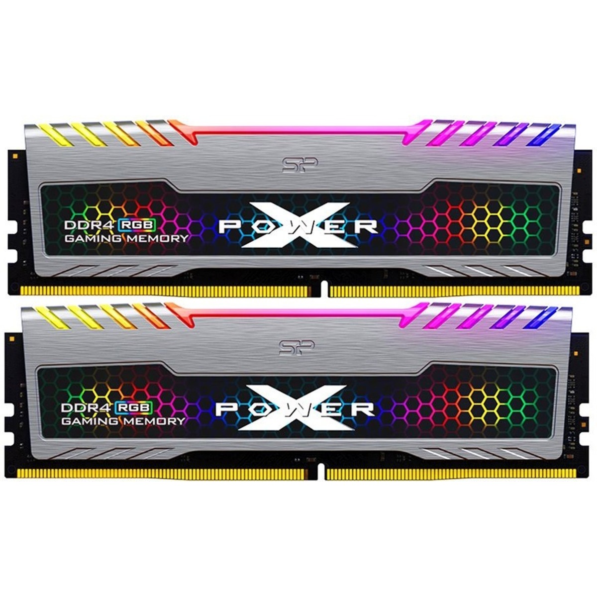 Память DDR4 2x8Gb 3600MHz Silicon Power SP016GXLZU360BDB