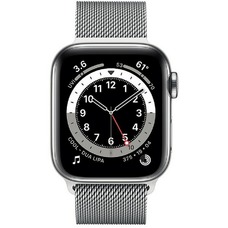 Умные часы Apple Watch Series 6 GPS 40mm Stainless Steel Case with Milanese Loop (Цвет: Silver)