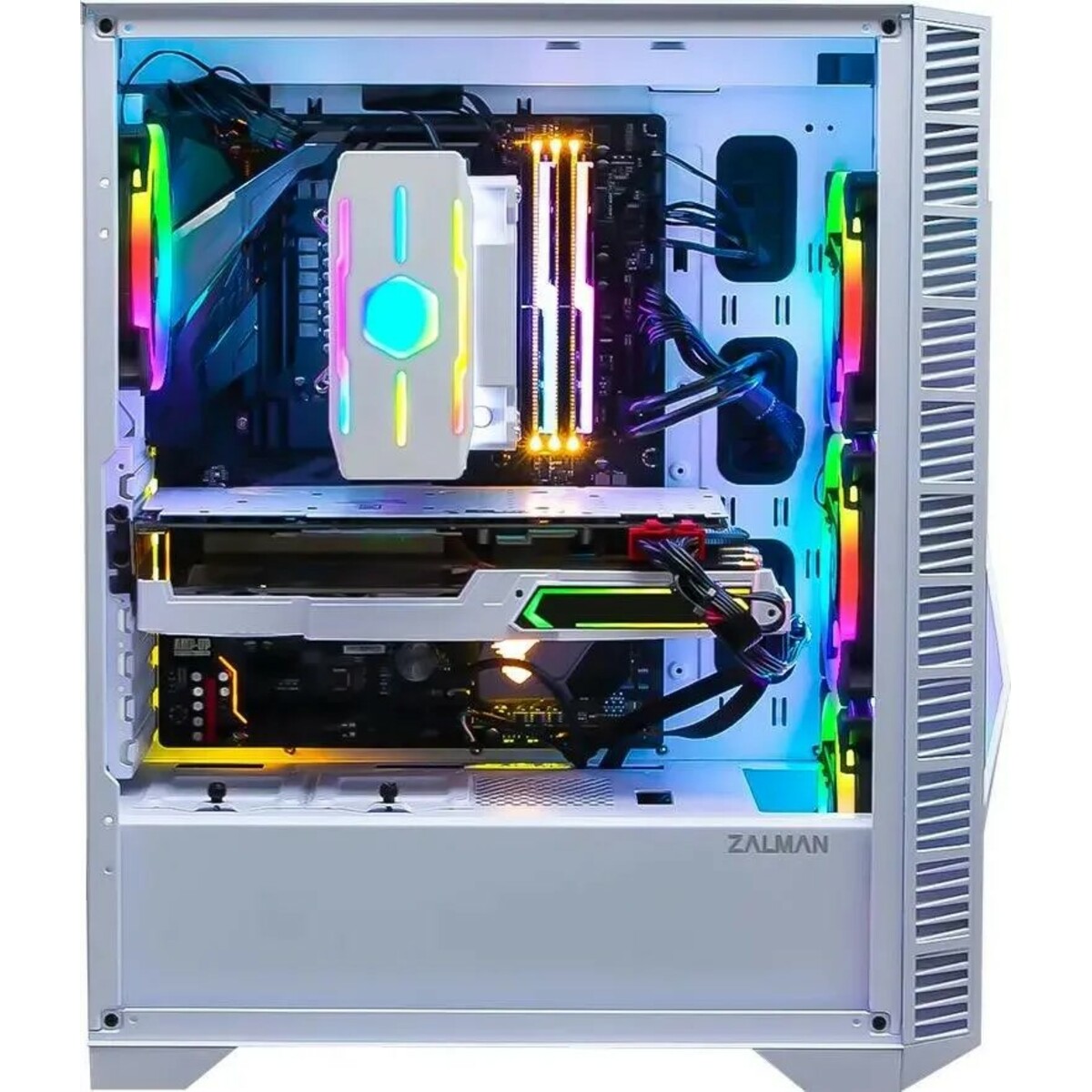 Корпус Zalman Z3 iceberg ATX (Цвет: White)