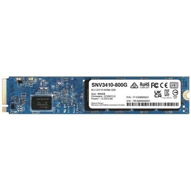 Накопитель SSD Synology 800Gb M.2 2280 SNV3410-800G 