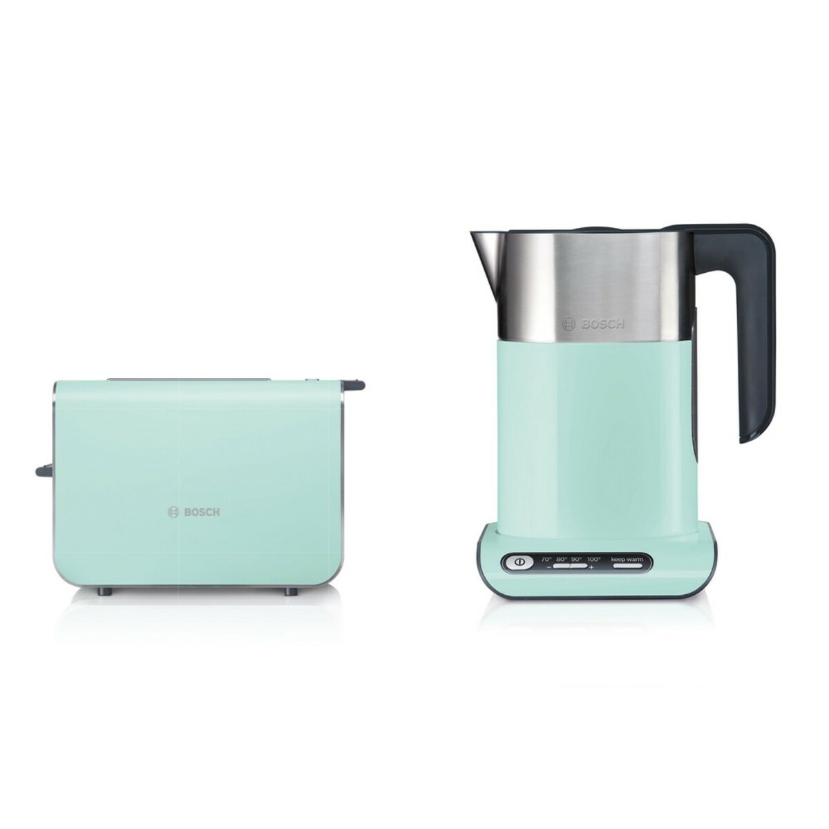 Чайник Bosch Styline TWK8612P (Цвет: Turquoise/Inox)