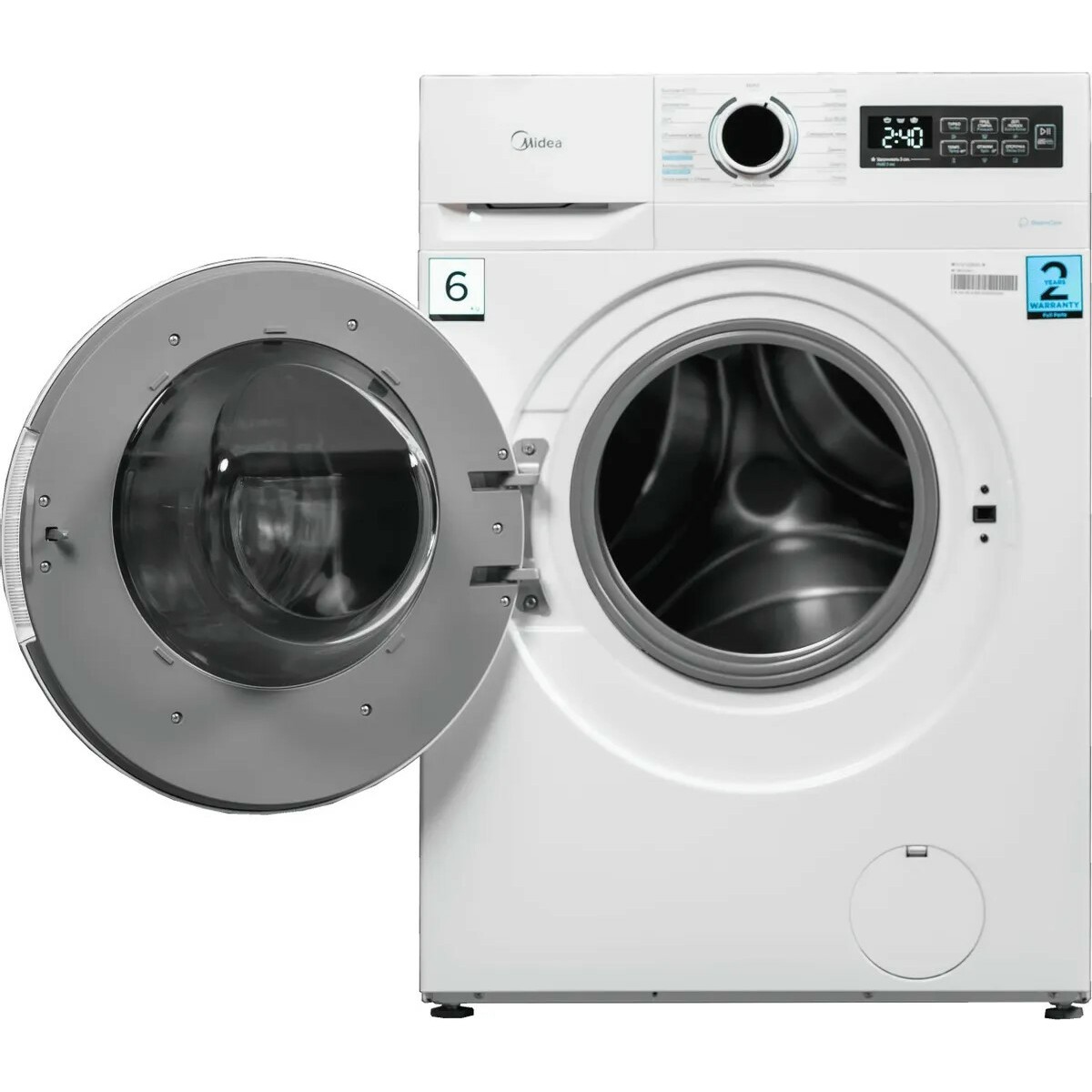 Стиральная машина Midea MF01610US40 / W, белый