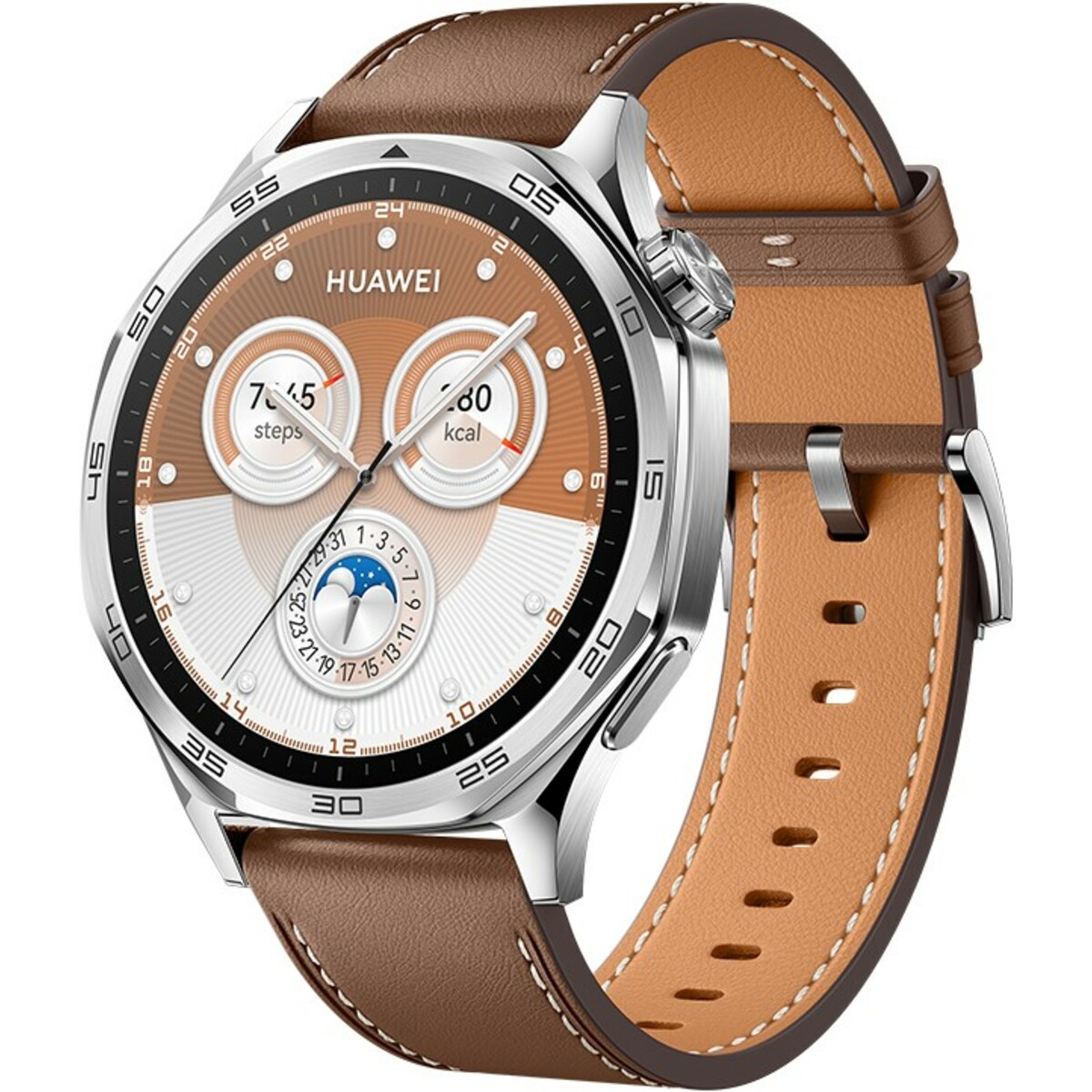 Умные часы Huawei Watch GT 5 46mm (Цвет: Brown)