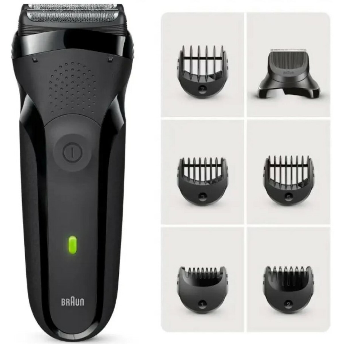 Бритва сетчатая Braun Series 3, черный