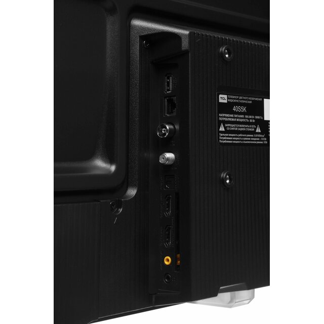 Телевизор TCL 40  40S5K, черный 