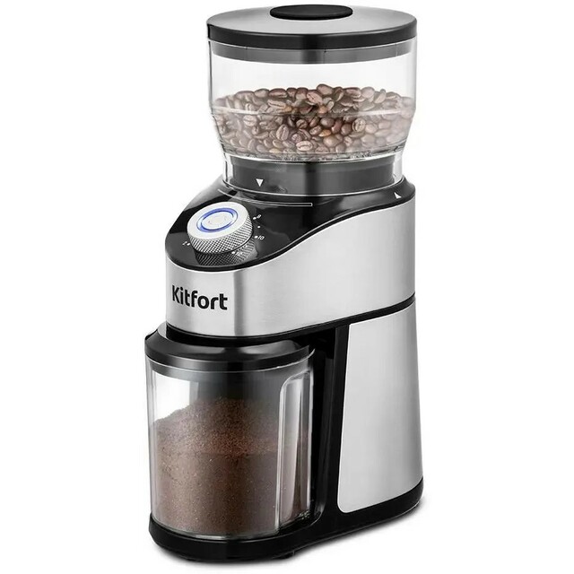Кофемолка Kitfort KT-744, черный Кофемолка Kitfort KT-744, черный