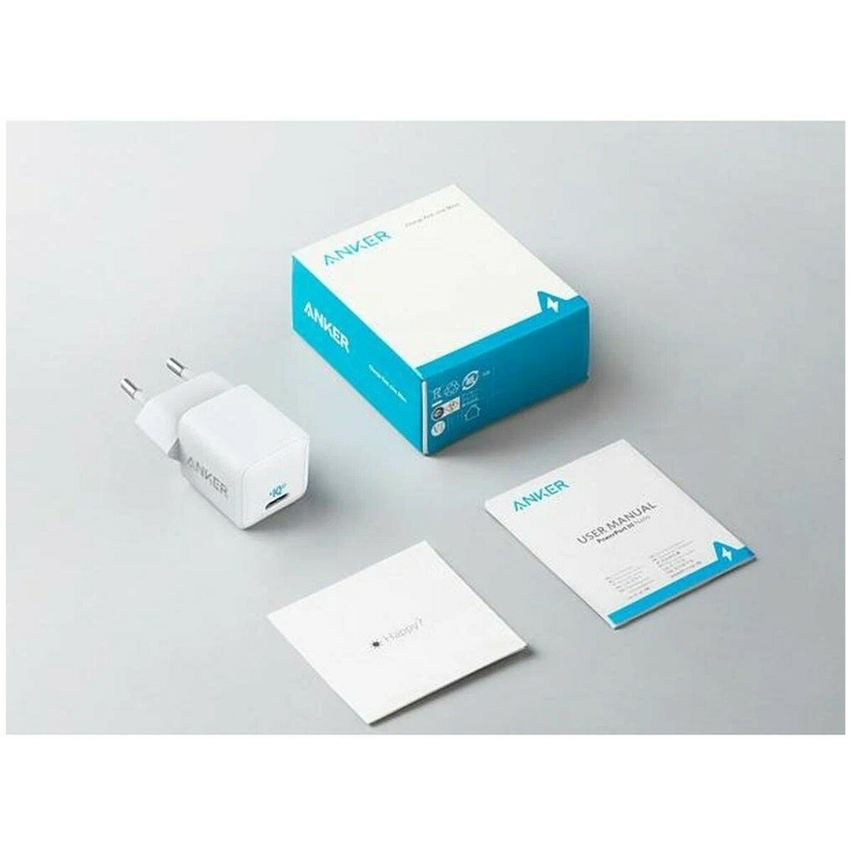 СЗУ Anker Power Port III Nano 20W Fast Charging Type-C, белый