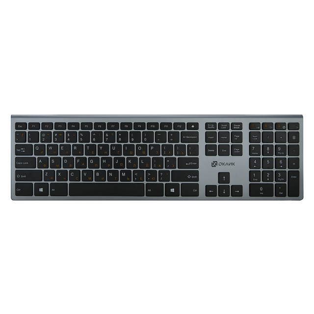 Клавиатура Оклик 890S (Цвет: Gray)