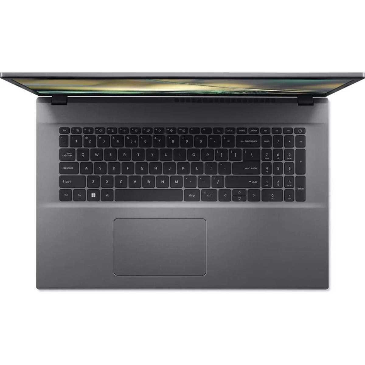 Ноутбук Acer Aspire 5 A517-53-743Z Core i7 1255U 16Gb SSD512Gb Intel Iris Xe graphics 17.3 IPS FHD (1920x1080) Eshell grey WiFi BT Cam (NX.K62ER.004)