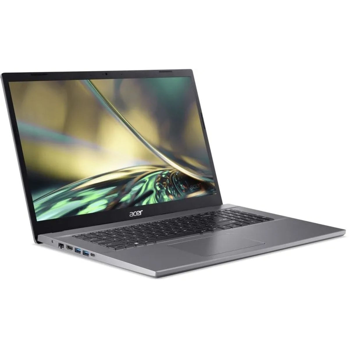 Ноутбук Acer Aspire 5 A517-53-743Z Core i7 1255U 16Gb SSD512Gb Intel Iris Xe graphics 17.3 IPS FHD (1920x1080) Eshell grey WiFi BT Cam (NX.K62ER.004)