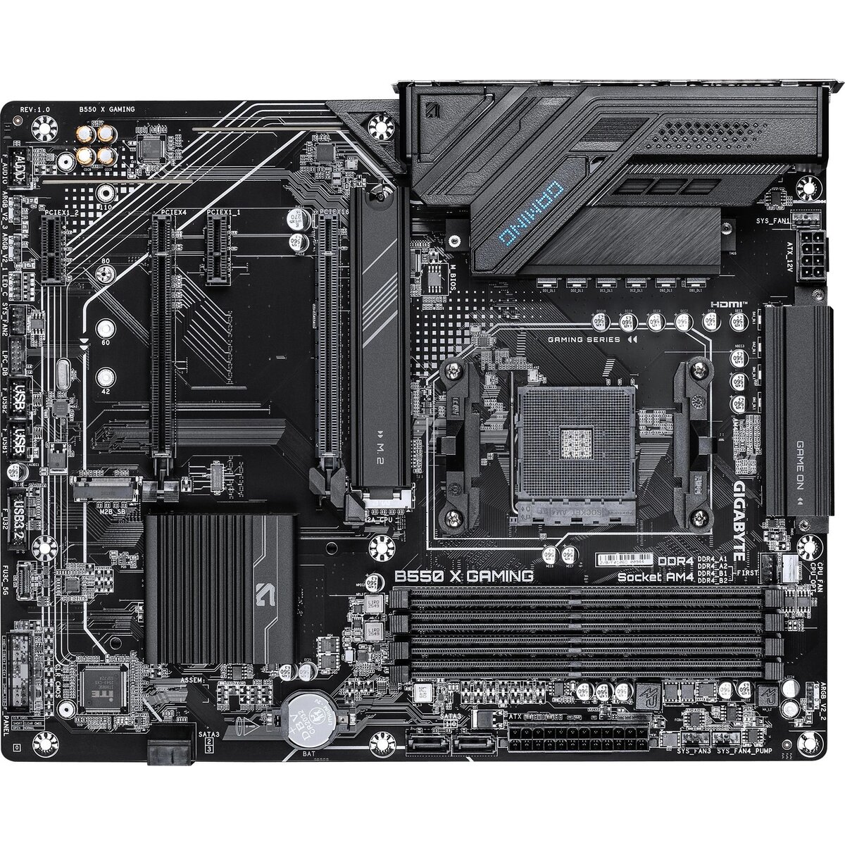Материнская плата Gigabyte B550 X GAMING