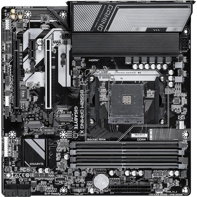 Материнская плата Gigabyte B550M GAMING X