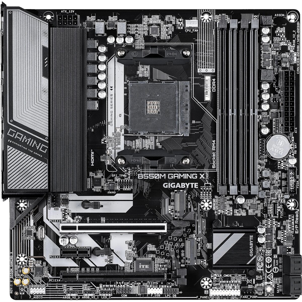 Материнская плата Gigabyte B550M GAMING X