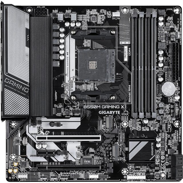 Материнская плата Gigabyte B550M GAMING X