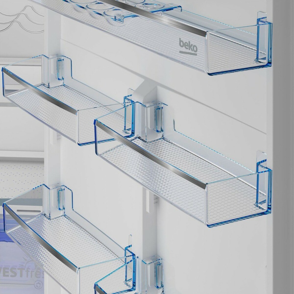 Холодильник Beko BCNE400I35ZS, белый