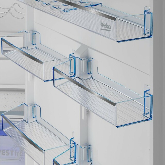 Холодильник Beko BCNE400I35ZS, белый