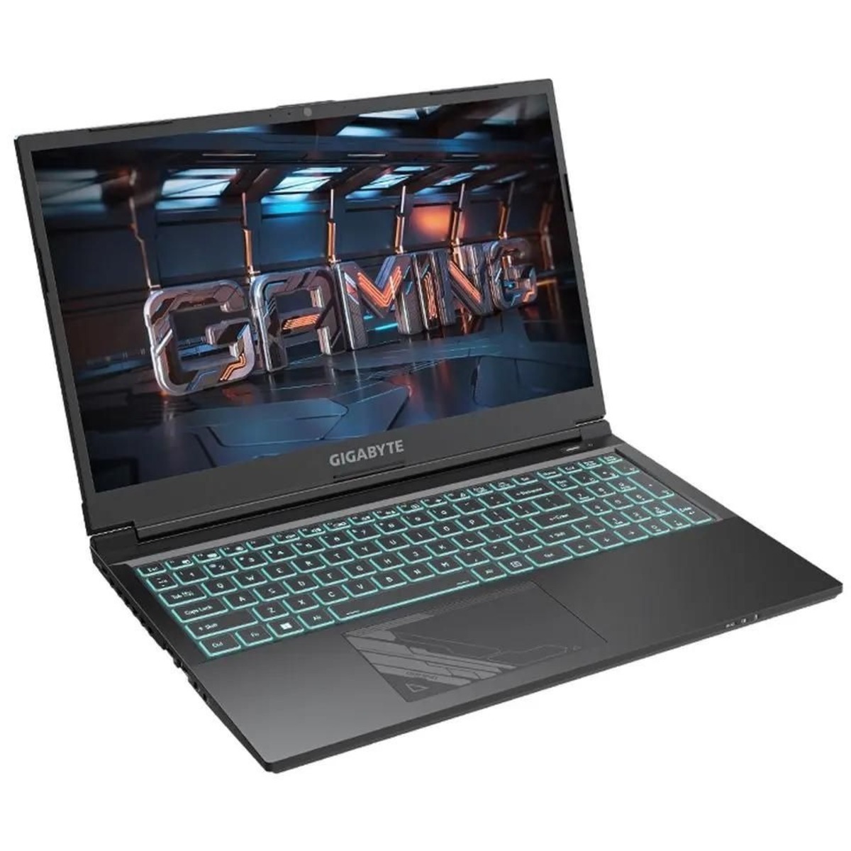Ноутбук Gigabyte G5 Core i7 12650H 16Gb SSD512Gb NVIDIA GeForce RTX4050 6Gb 15.6 IPS FHD (1920x1080) Free DOS, черный WiFi BT Cam (MF5-G2KZ353SD)