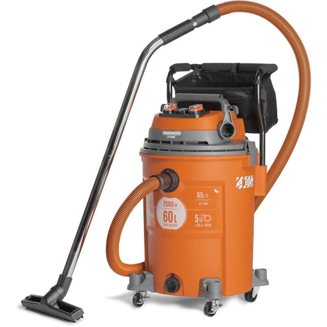 Строительный пылесос Daewoo DAVC 6025S (Цвет: Orange)