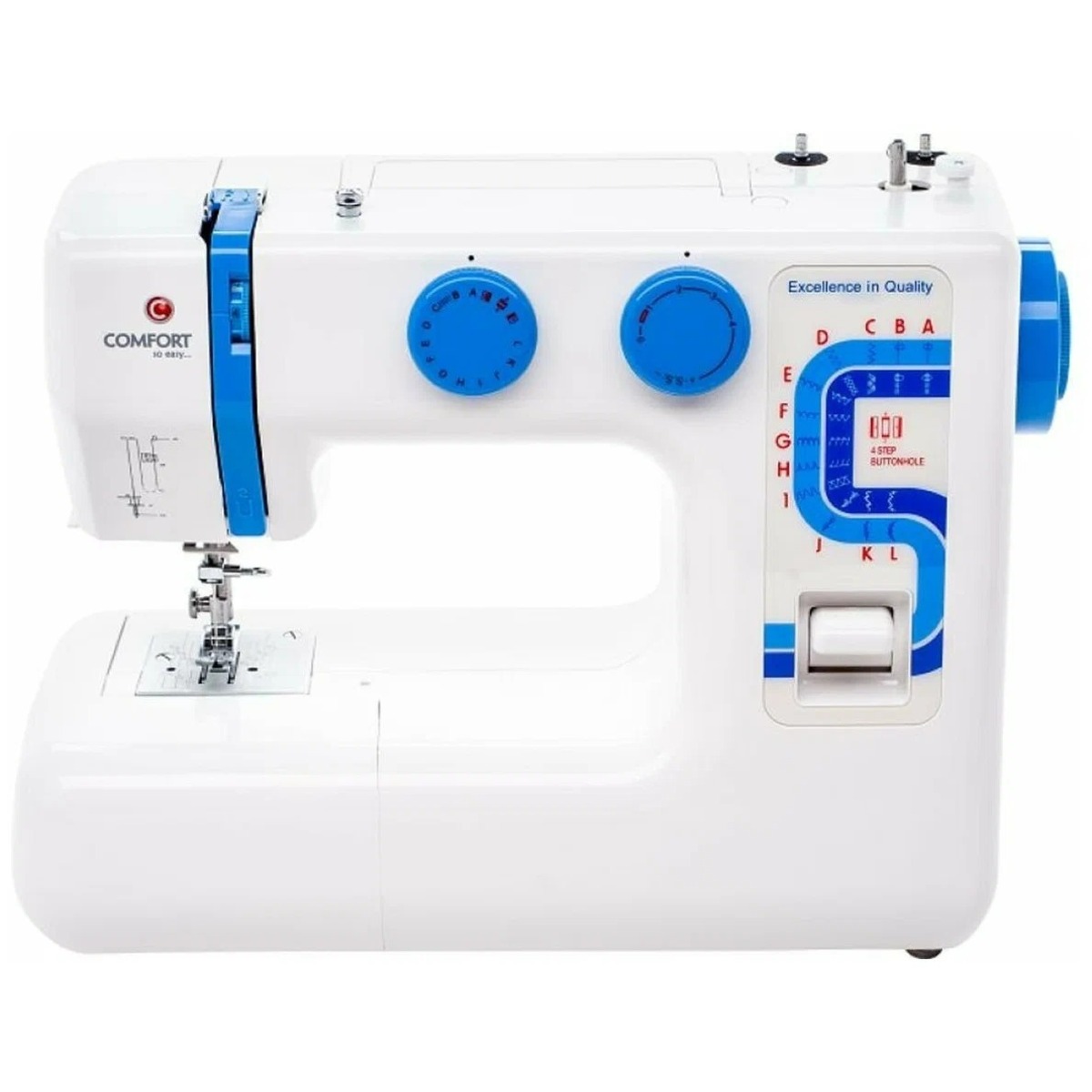 Швейная машина Comfort 11 (Цвет: White / Blue)