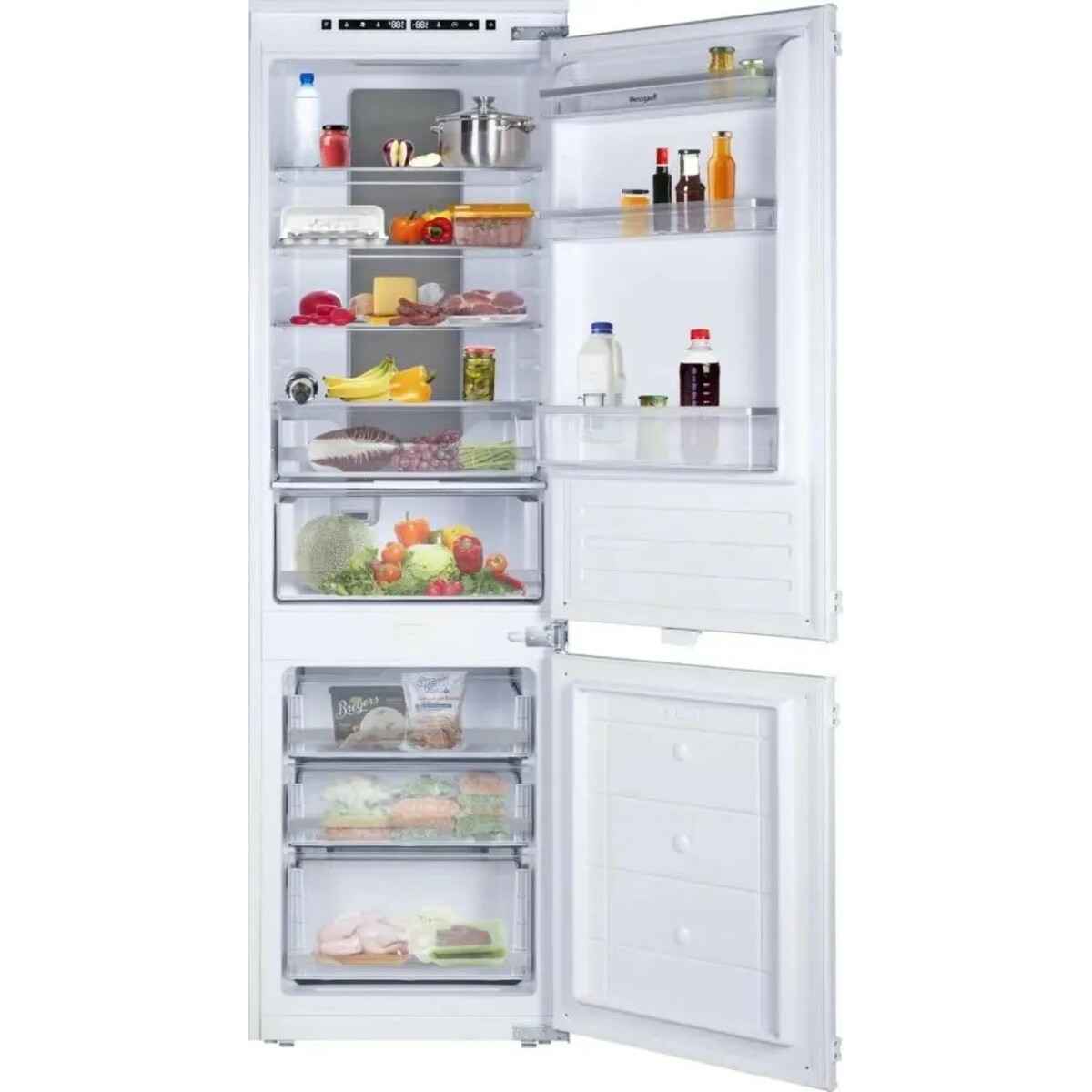 Холодильник Weissgauff WRKI 178 WNF, белый