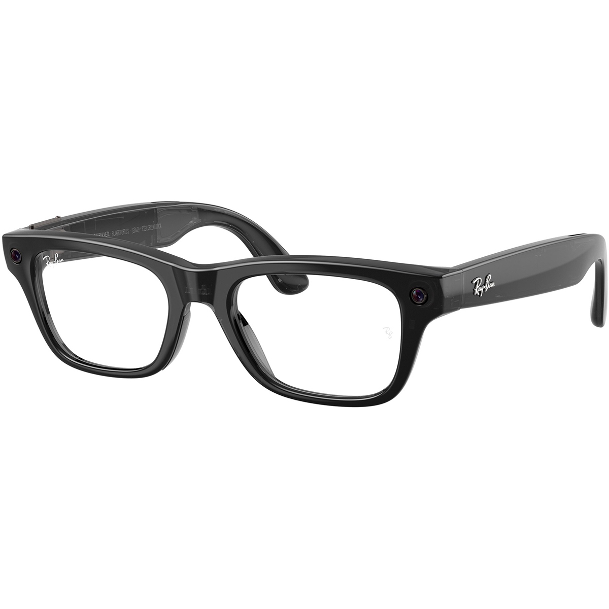 Умные очки Ray-Ban Meta Blayzer Optics RW7001 (Gen 2) (Цвет: Transparent Black / Clear)