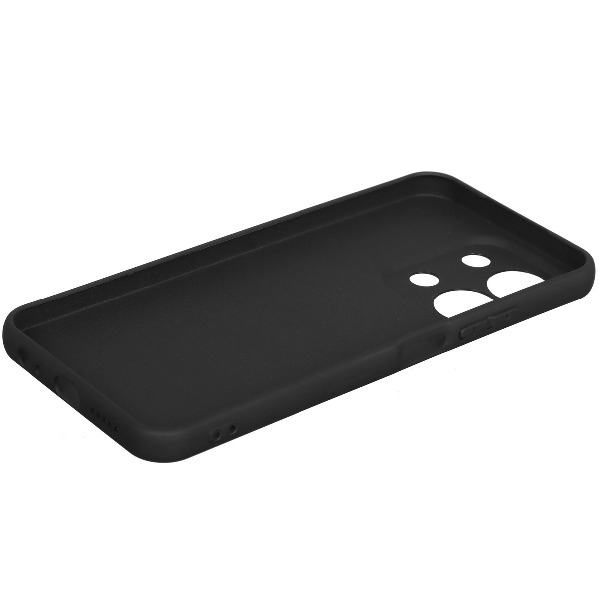 Чехол-накладка Borasco Silicone Case для смартфона Xiaomi Redmi 15C (Цвет: Black)