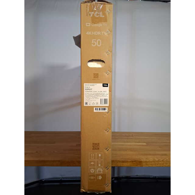 Телевизор TCL 43" 43P615, черный Телевизор TCL 43" 43P615, черный
