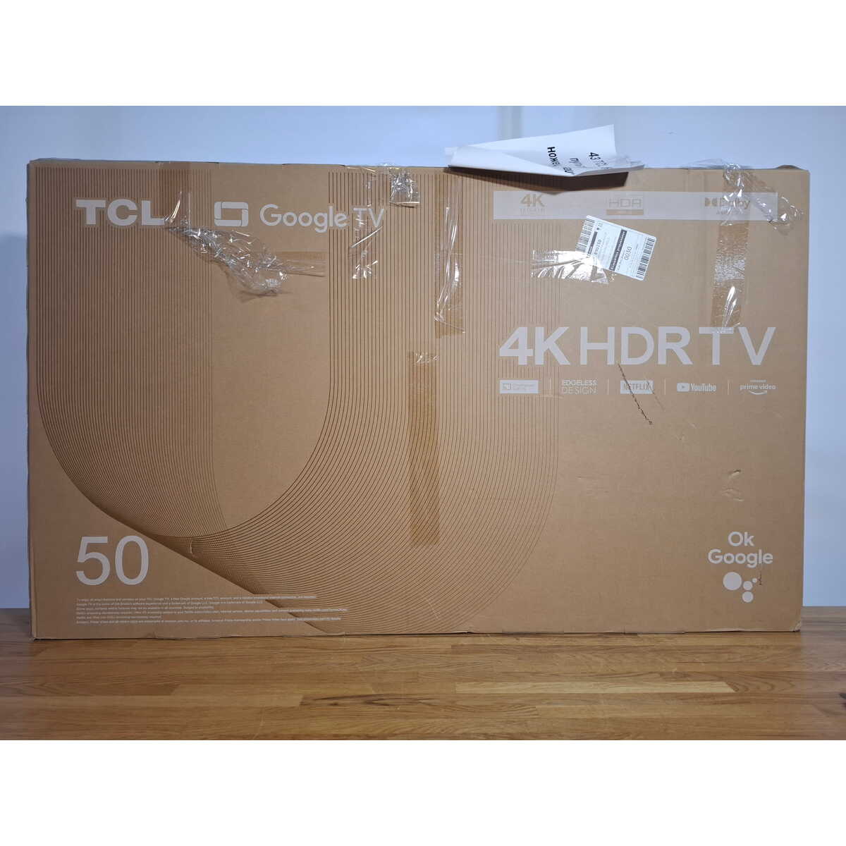 Телевизор TCL 43" 43P615, черный