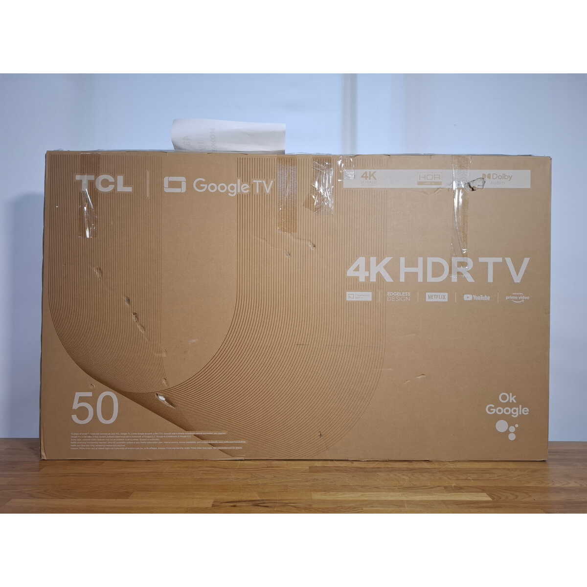 Телевизор TCL 43" 43P615, черный