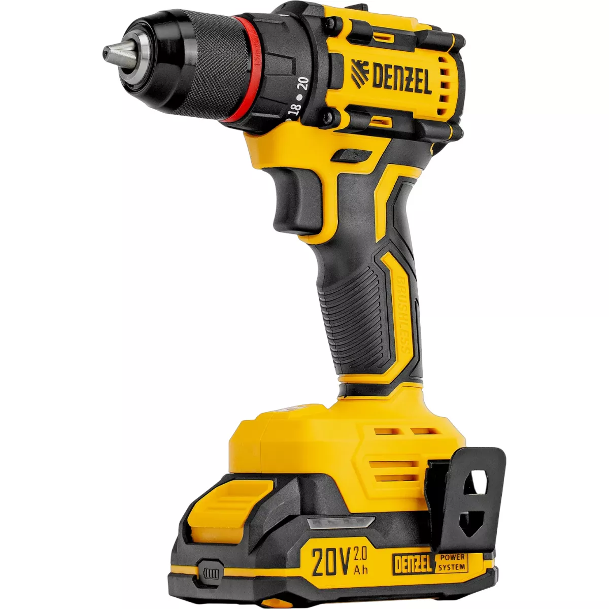 Дрель-шуруповерт Denzel CDH-BL-20 (Цвет: Yellow)