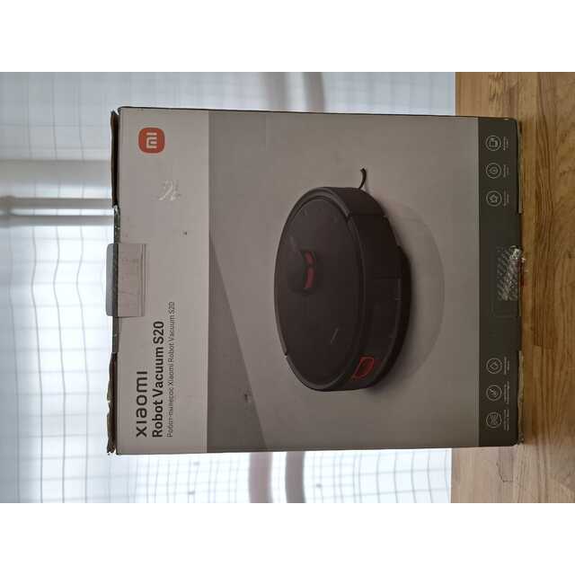 Робот-пылесос Xiaomi Robot Vacuum S20, черный Робот-пылесос Xiaomi Robot Vacuum S20, черный