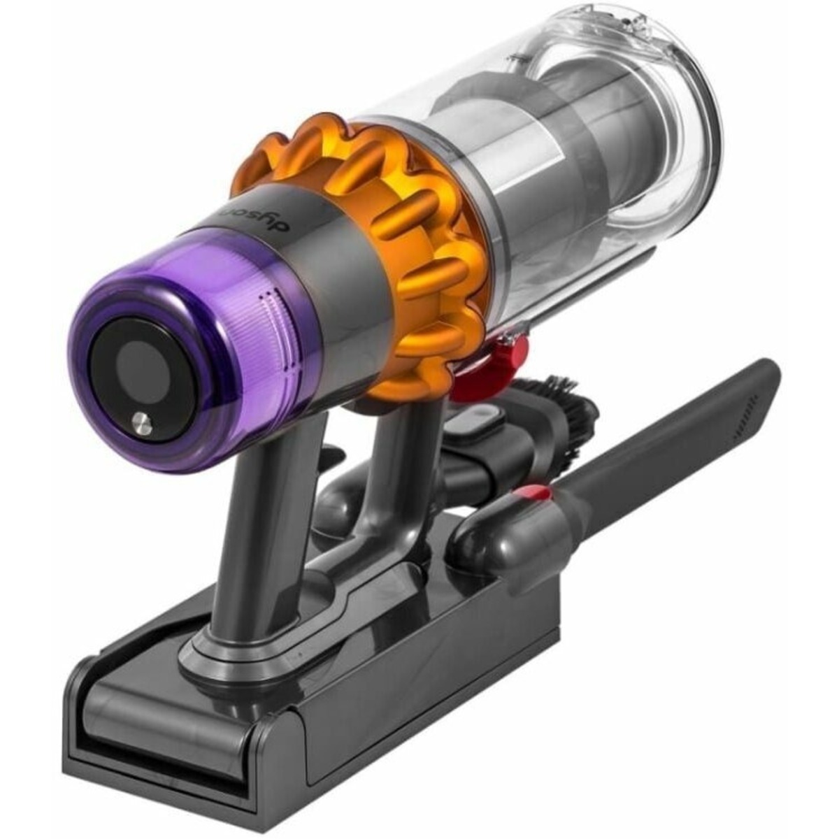 Пылесос вертикальный Dyson SV22 V15 Detect Absolute (Цвет: Yellow / Nickel)