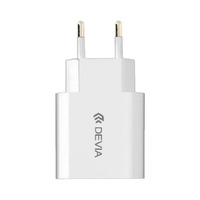 Сетевое зарядное устройство универсальное Devia Smart Charger USB-A 10W (Цвет: White)