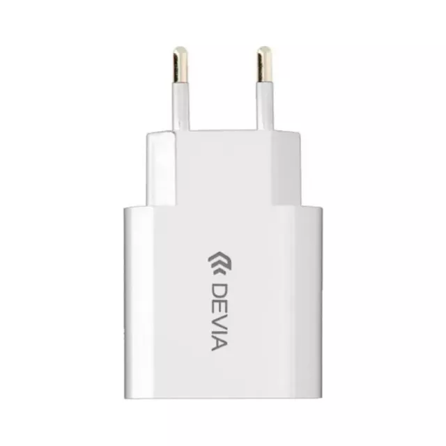 Сетевое зарядное устройство универсальное Devia Smart Charger USB-A 10W, белый