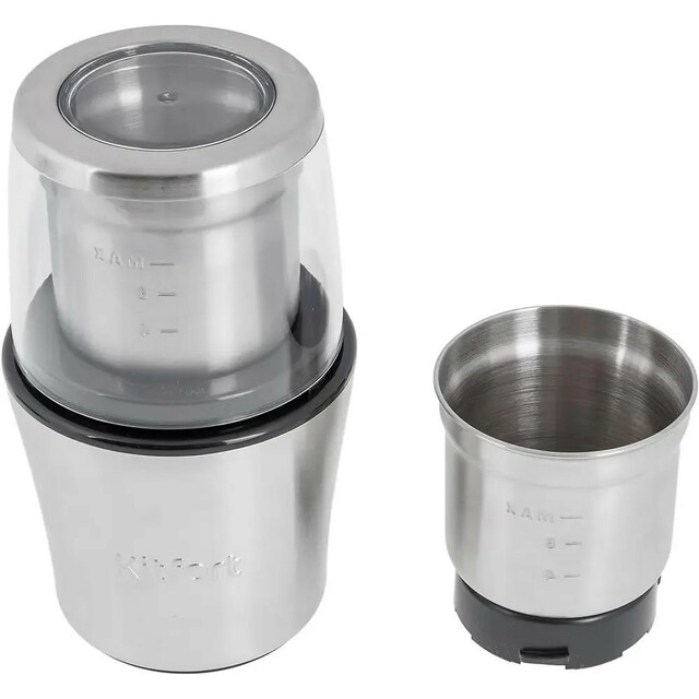 Кофемолка Kitfort КТ-1329 (Цвет: Inox)