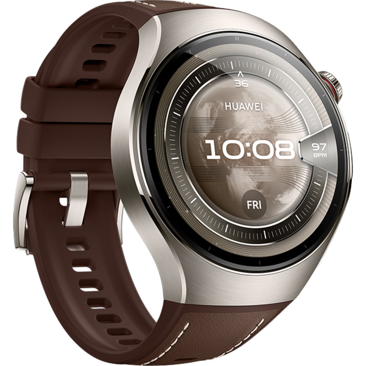 Умные часы Huawei Watch 5 46mm LTE (Цвет: Brown)