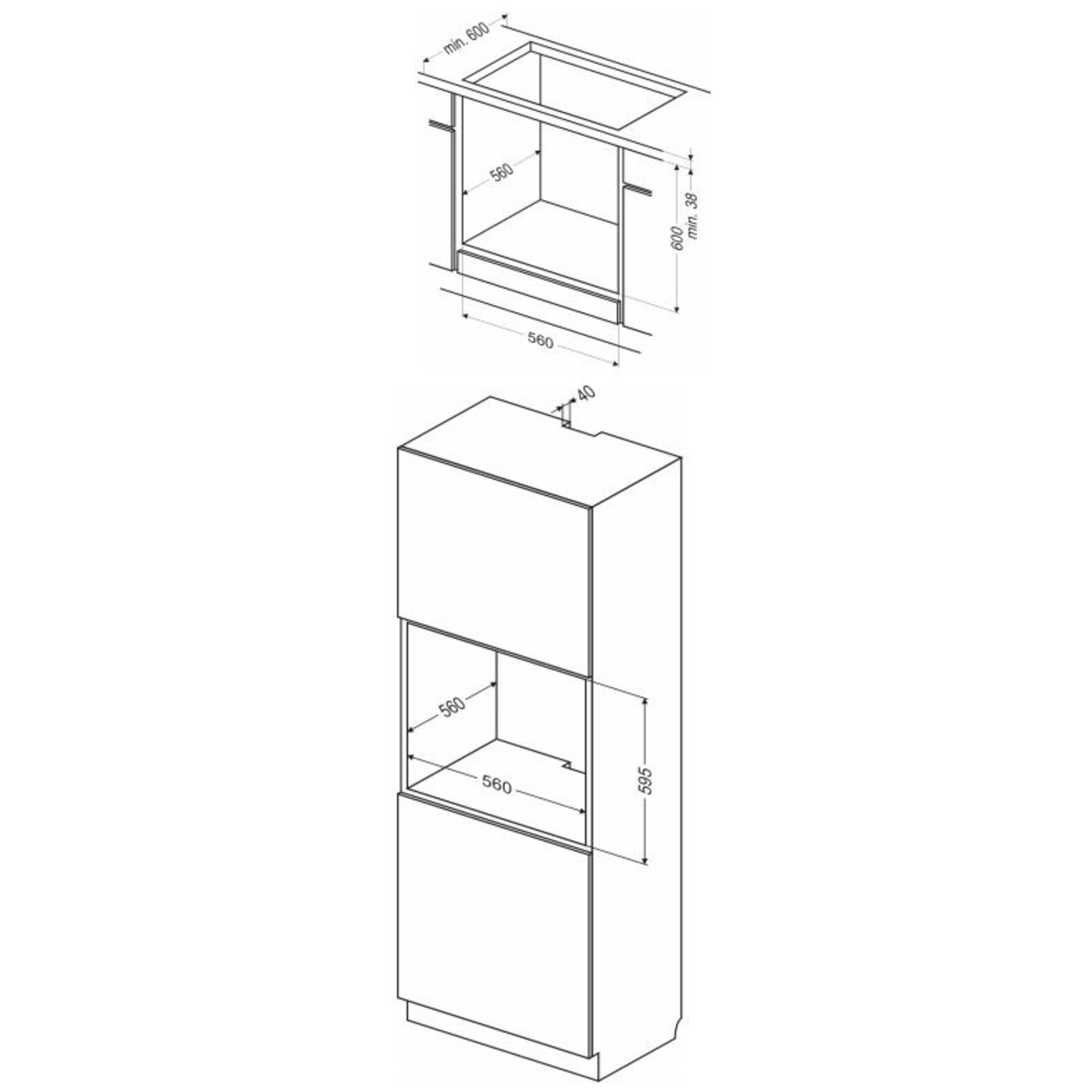 Духовой шкаф Hansa BOES68460 (Цвет: Black)