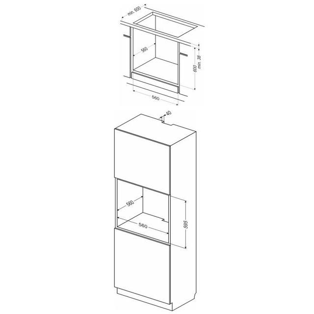Духовой шкаф Hansa BOES68460 (Цвет: Black)