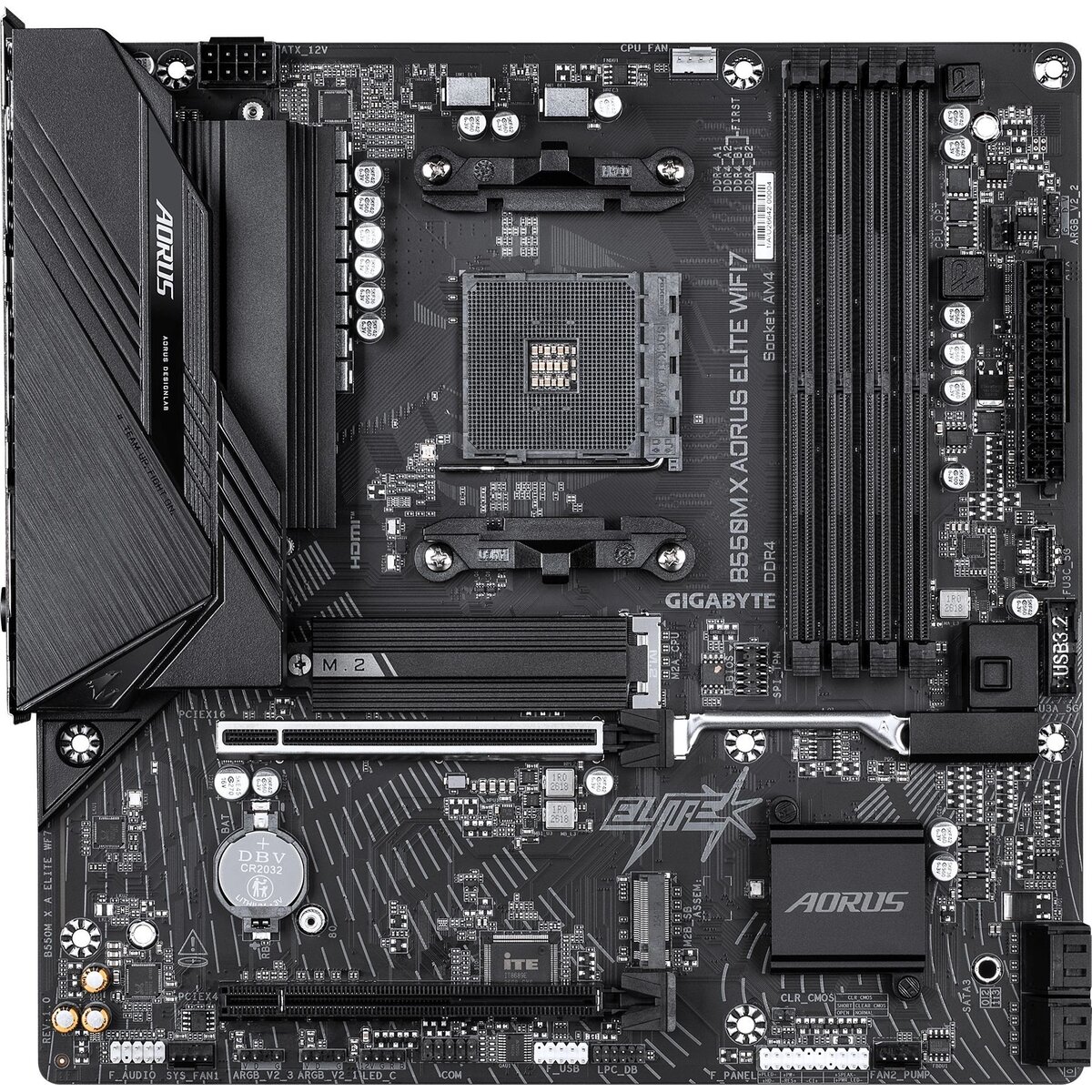 Материнская плата Gigabyte B550M X A ELITE WF7
