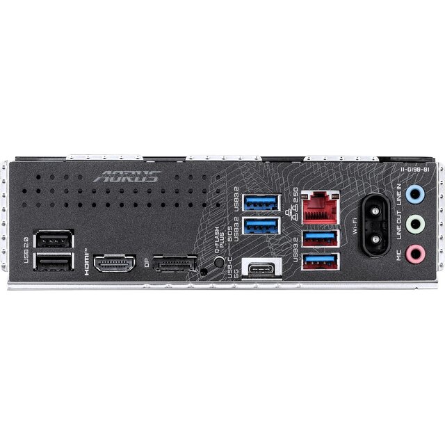 Материнская плата Gigabyte B550M X A ELITE WF7 Материнская плата Gigabyte B550M X A ELITE WF7