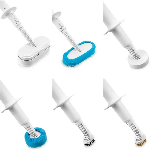 Швабра паровая Kitfort КТ-1016, белый