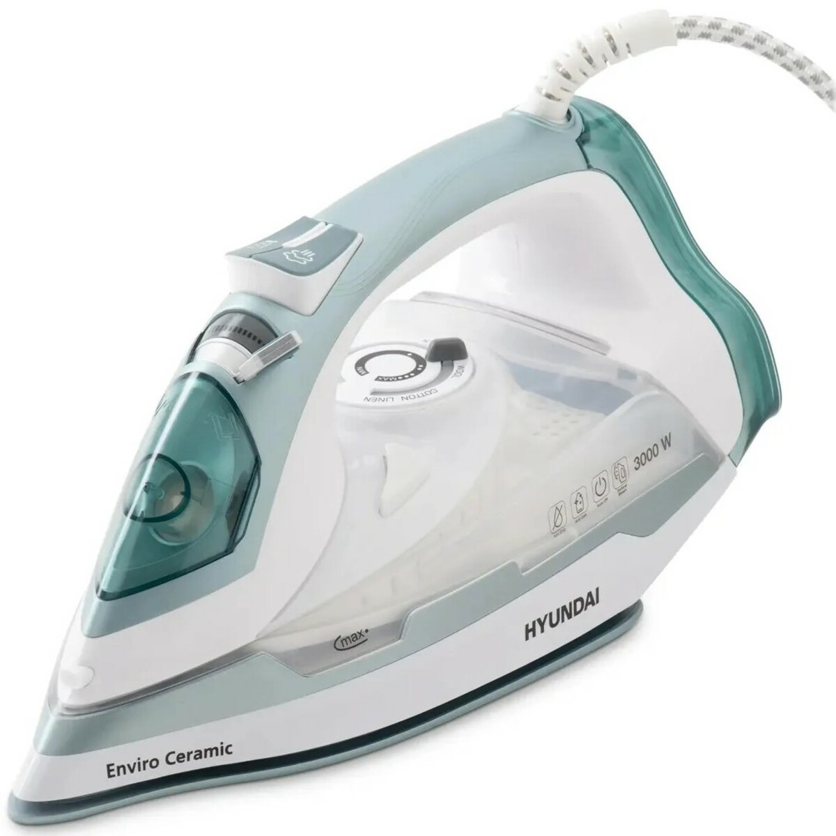 Утюг Hyundai H-SI01223 (Цвет: White / Green)